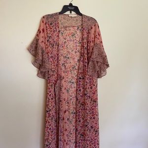 Lovestitch floral wrap dress